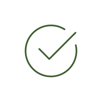 green icon of tick in a box