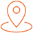 Orange map icon