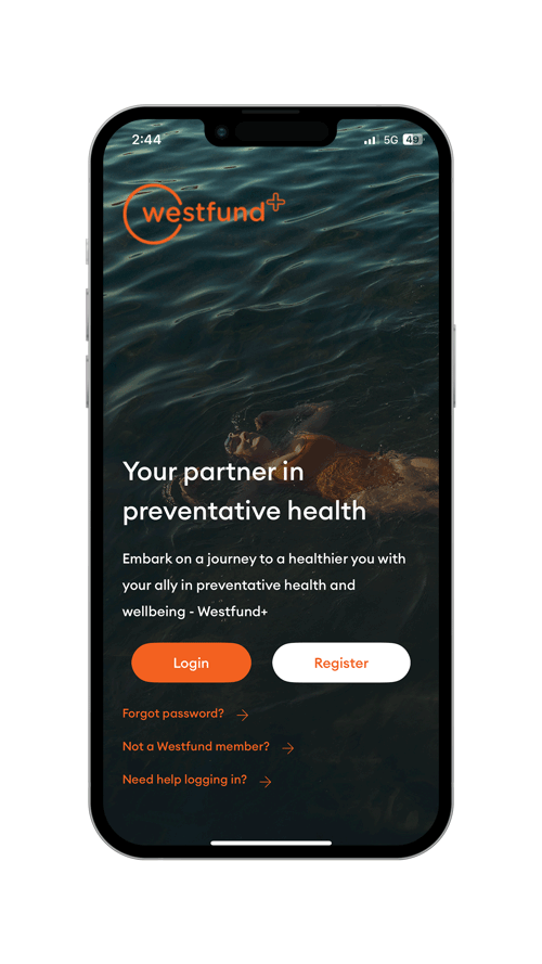 Westfund+ screen