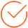 orange tick
