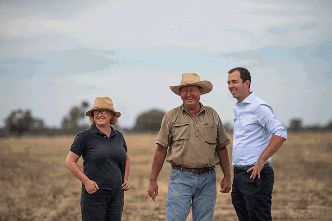 Farming family