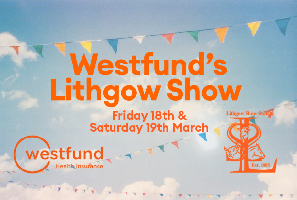 Westfund's Lithgow Show banner