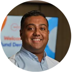Portrait of Dr Krishan Karthikeyan